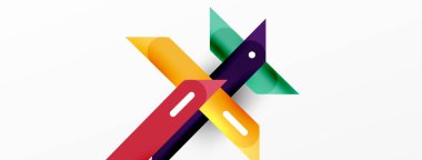 Arka plan çakışan hatlar. Dinamik çizgiler soyut duvar kağıdı. Duvar kağıdı afişi veya iniş sayfası için düz satır kompozisyon vektör ilüstrasyonuName