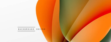 Soyut arkaplan. Duvar kağıdı, pankart, arkaplan veya iniş için akışkan renk dalgası şablonu