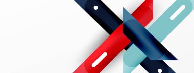 Arka plan çakışan hatlar. Dinamik çizgiler soyut duvar kağıdı. Duvar kağıdı afişi veya iniş sayfası için düz satır kompozisyon vektör ilüstrasyonuName