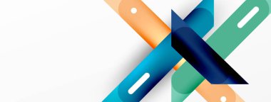 Arka plan çakışan hatlar. Dinamik çizgiler soyut duvar kağıdı. Duvar kağıdı afişi veya iniş sayfası için düz satır kompozisyon vektör ilüstrasyonuName