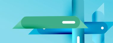 Arka plan dinamik çizgileri geometrik duvar kağıdı. Duvar kağıdı afişi ya da iniş sayfası için çizgili kompozisyon vektör illüstrasyonu