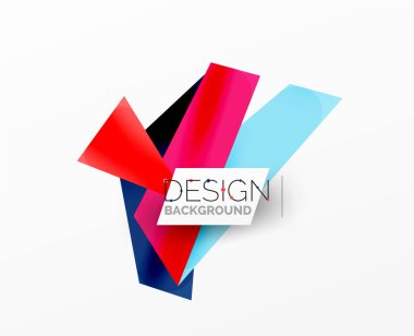 Arkaplan rengi soyut çakışan çizgiler. Duvar kağıdı afişi veya iniş sayfası için en düşük bileşim vektör ilüstrasyonuName