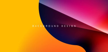 Colorful bubble abstract background with shadow effects. Minimalist geometric vector Illustration For Wallpaper, Banner, Background, Card, Book Illustration, landing page