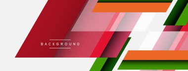 Geçmişi. Geometrik köşegen şekiller ve çizgiler soyut bileşim. Duvar kağıdı afişi veya iniş sayfası için vektör illüstrasyonu