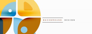 Çizgiler, kareler, daireler ve üçgenler. Duvar kağıdı, pankart, arkaplan, sunum veya iniş sayfası için Geometrik soyut arkaplan