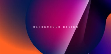 Colorful bubble abstract background with shadow effects. Minimalist geometric vector Illustration For Wallpaper, Banner, Background, Card, Book Illustration, landing page