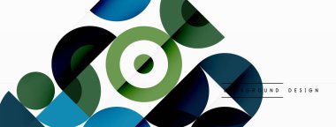 Temiz bir çember arka planı. Duvar kağıdı, pankart, arkaplan veya iniş için renkli şablon