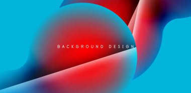 Renkli çember soyut arkaplan. Duvar kağıdı, afiş, sunum, arkaplan şablonu