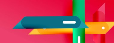 Arka plan çakışan hatlar. Dinamik çizgiler soyut duvar kağıdı. Duvar kağıdı afişi veya iniş sayfası için düz satır kompozisyon vektör ilüstrasyonuName