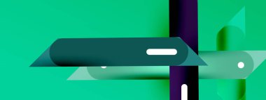 Arka plan çakışan hatlar. Dinamik çizgiler soyut duvar kağıdı. Duvar kağıdı afişi veya iniş sayfası için düz satır kompozisyon vektör ilüstrasyonuName