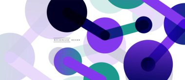 Ağ konsepti soyut arka plan. Nokta bağlantısı. Büyük veri fikri. Duvar kağıdı, afiş, arkaplan veya iniş için iş şablonu