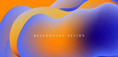 Kapaklar, şablonlar, el ilanları, pankartlar, broşürler, afişler için akışkan dalgalar soyut arkaplan