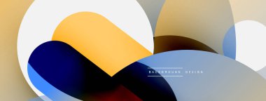 Soyut arkaplanı çember içine al. Duvar kağıdı afişi arkaplan kartı veya iniş sayfası için vektör illüstrasyonu