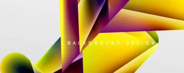 Triangle fluid color gradient abstract background. Vector Illustration For Wallpaper, Banner, Background, Card, Book Illustration, landing page