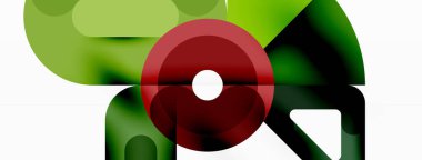 Yaratıcı geometrik duvar kağıdı. Çemberler, satır arkaplan. Duvar kağıdı, afiş, arkaplan veya iniş için iş şablonu