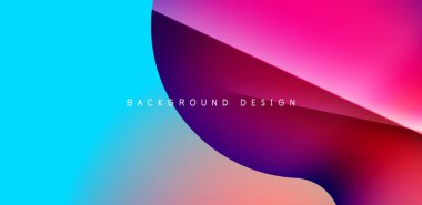 Colorful bubble abstract background with shadow effects. Minimalist geometric vector Illustration For Wallpaper, Banner, Background, Card, Book Illustration, landing page