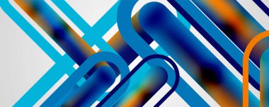 Straight lines minimalist abstract background with fluid colors. Vector Illustration For Wallpaper, Banner, Background, Card, Book Illustration, landing page