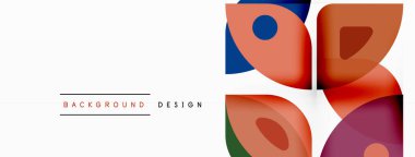 Çizgiler, kareler, daireler ve üçgenler. Duvar kağıdı, pankart, arkaplan, sunum veya iniş sayfası için Geometrik soyut arkaplan