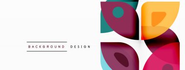 Çizgiler, kareler, daireler ve üçgenler. Duvar kağıdı, pankart, arkaplan, sunum veya iniş sayfası için Geometrik soyut arkaplan