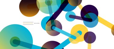 Ağ konsepti soyut arka plan. Nokta bağlantısı. Büyük veri fikri. Duvar kağıdı, afiş, arkaplan veya iniş için iş şablonu