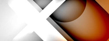 Çizgileri, daireleri olan hafif geometrik arkaplan