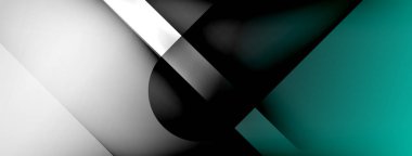 Soyut vektör arkaplanı. Gölge çizgileri ve ışık yuvarlak elementler ve daireler şeklinde. Duvar Kağıdı, Sancak, Arkaplan, Kart, Kitap İllüstrasyonu, İniş Sayfası