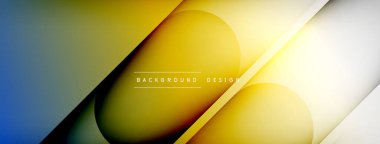 Çizgileri, daireleri olan hafif geometrik arkaplan