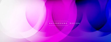 Çizgileri, daireleri olan hafif geometrik arkaplan