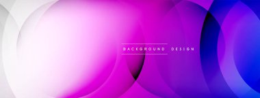 Çizgileri, daireleri olan hafif geometrik arkaplan