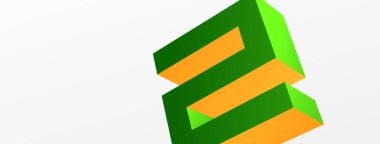 3d line geometric creative abstract background. Trendy techno business template for wallpaper, banner, background or landing