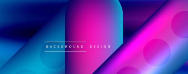 Yuvarlak şekiller ve akışkan eğimli çizgiler soyut arkaplan. Duvar kağıdı, afiş, arkaplan, broşür, katalog, kapak, broşür