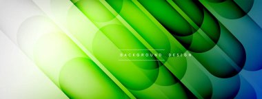 Çizgileri, daireleri olan hafif geometrik arkaplan