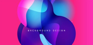 Bright abstract background glossy shiny circle and sphere composition. Minimalist geometric vector Illustration For Wallpaper, Banner, Background, Card