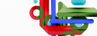 Yaratıcı geometrik duvar kağıdı. Asgari çizgiler ve daireler. Duvar kağıdı, afiş, arkaplan veya iniş için moda tekno iş şablonu