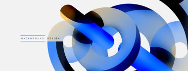 Soyut arkaplanı çember içine al. Duvar kağıdı afişi arkaplan kartı veya iniş sayfası için vektör illüstrasyonu