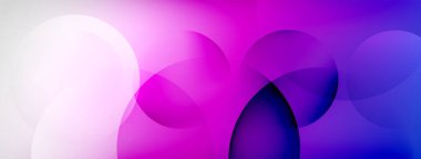 Çizgileri, daireleri olan hafif geometrik arkaplan