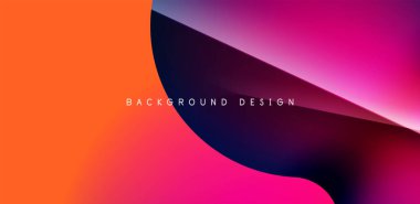 Colorful bubble abstract background with shadow effects. Minimalist geometric vector Illustration For Wallpaper, Banner, Background, Card, Book Illustration, landing page