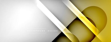 Çizgileri, daireleri olan hafif geometrik arkaplan