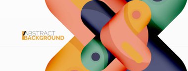 Yaratıcı geometrik duvar kağıdı. Yuvarlak ok şekli minimum geometrik arkaplan. Duvar kağıdı, afiş, arkaplan veya iniş için tekno iş şablonu