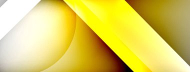 Çizgileri, daireleri olan hafif geometrik arkaplan