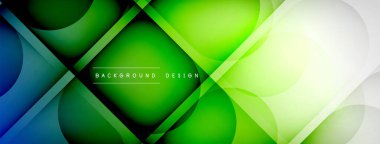 Çizgileri, daireleri olan hafif geometrik arkaplan