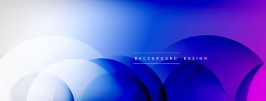 Çizgileri, daireleri olan hafif geometrik arkaplan