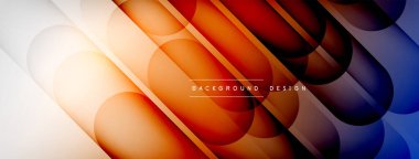 Çizgileri, daireleri olan hafif geometrik arkaplan