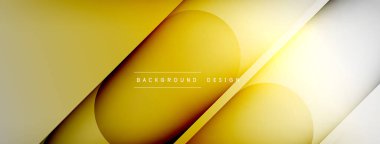 Çizgileri, daireleri olan hafif geometrik arkaplan