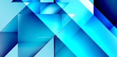 Akışkan gradyan renklerle dinamik üçgen tasarımı soyut arkaplan