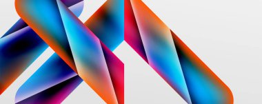 Triangle fluid color gradient abstract background. Vector Illustration For Wallpaper, Banner, Background, Card, Book Illustration, landing page