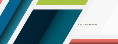 Geçmişi. Geometrik köşegen şekiller ve çizgiler soyut bileşim. Duvar kağıdı afişi veya iniş sayfası için vektör illüstrasyonu