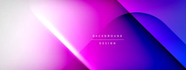 Shadow lines vector techno banner and light effects. Techno Illustration For Wallpaper, Banner, Background, Card, Book Illustration, landing page