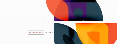 Çizgiler, kareler, daireler ve üçgenler. Duvar kağıdı, pankart, arkaplan, sunum veya iniş sayfası için Geometrik soyut arkaplan