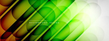 Soyut arkaplan - geometrik bileşim ışık ve gölgelerle oluşturuldu. Teknoloji veya iş dijital şablonu